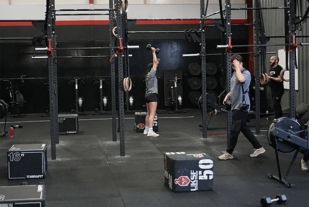 group training class at SA1 Training Club