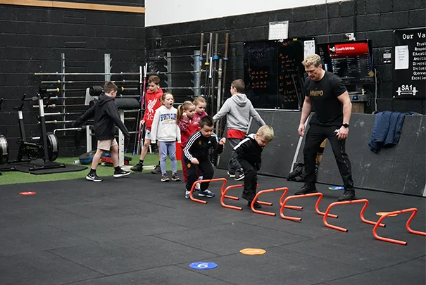 kids training resilience at SA1 Training Club